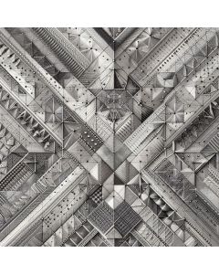 TRIGONOMETRY SILVER BLINDS